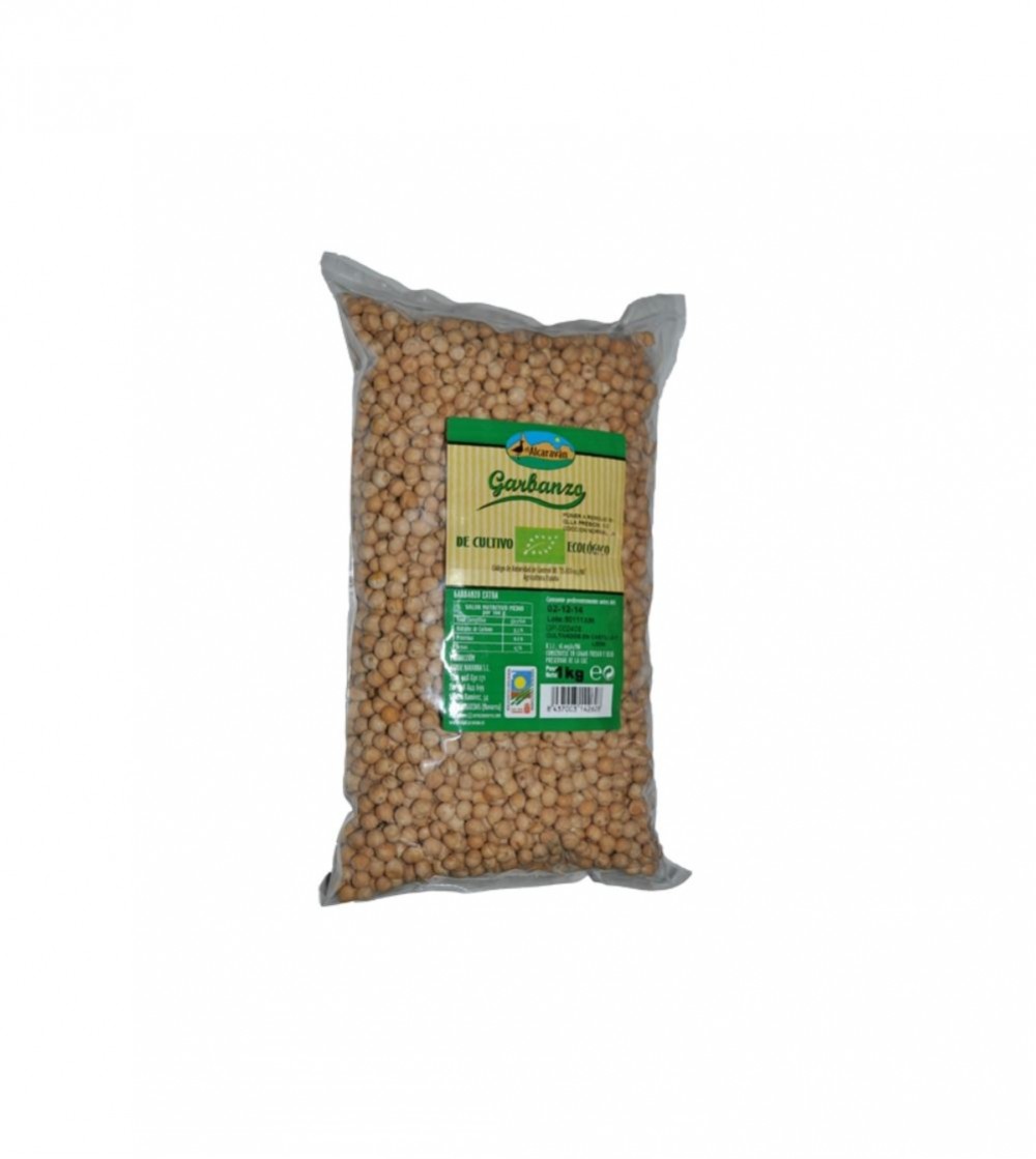 Garbanzos ecológicos. 1kg